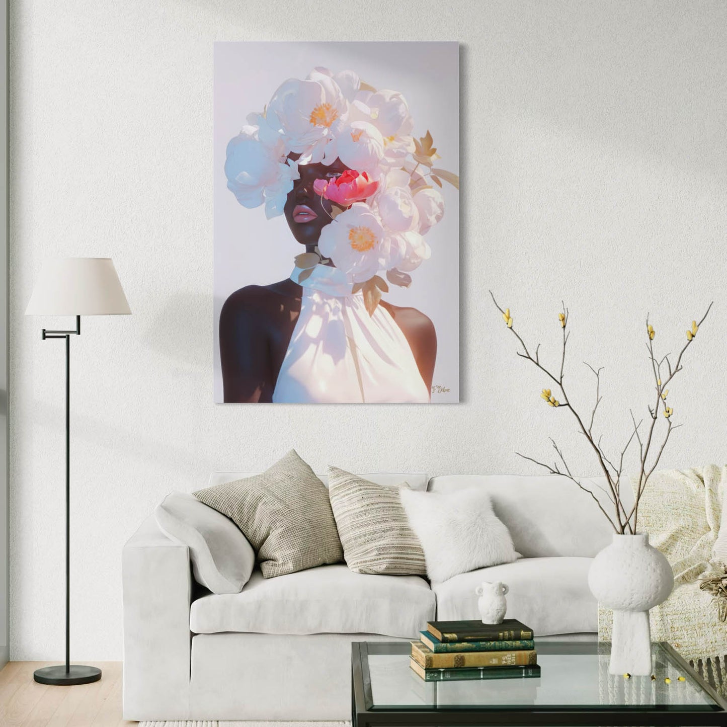 Radiant Bloom – Canvas Wall Art