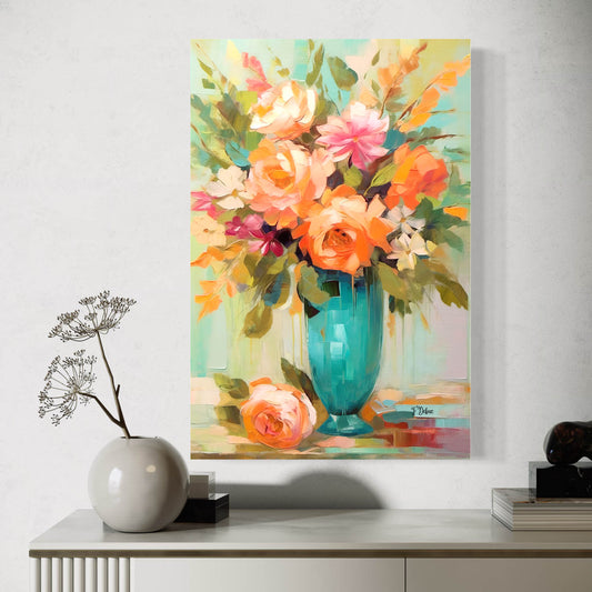 Artistic Bouquet - Canvas Wall Art