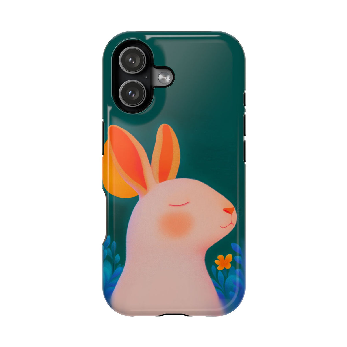 Emerald Bunny - Magnetic iPhone Case