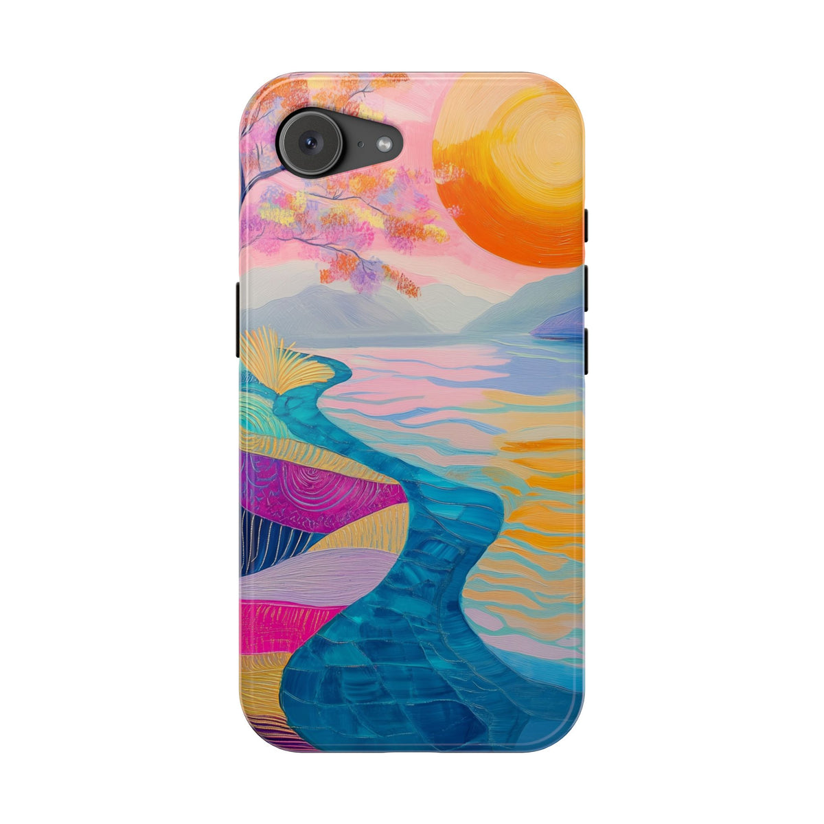 Sunset River - Magnetic iPhone Case