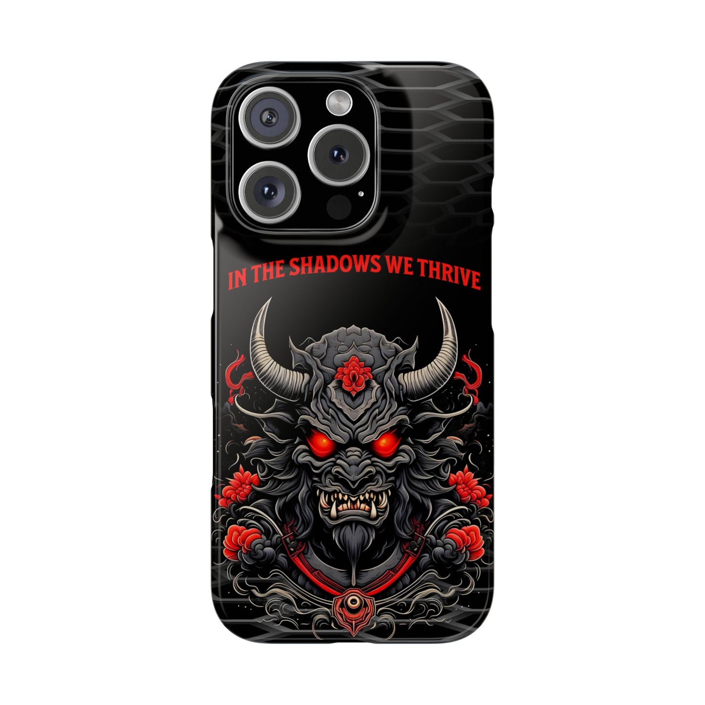 Embrace the Dark - iPhone Case