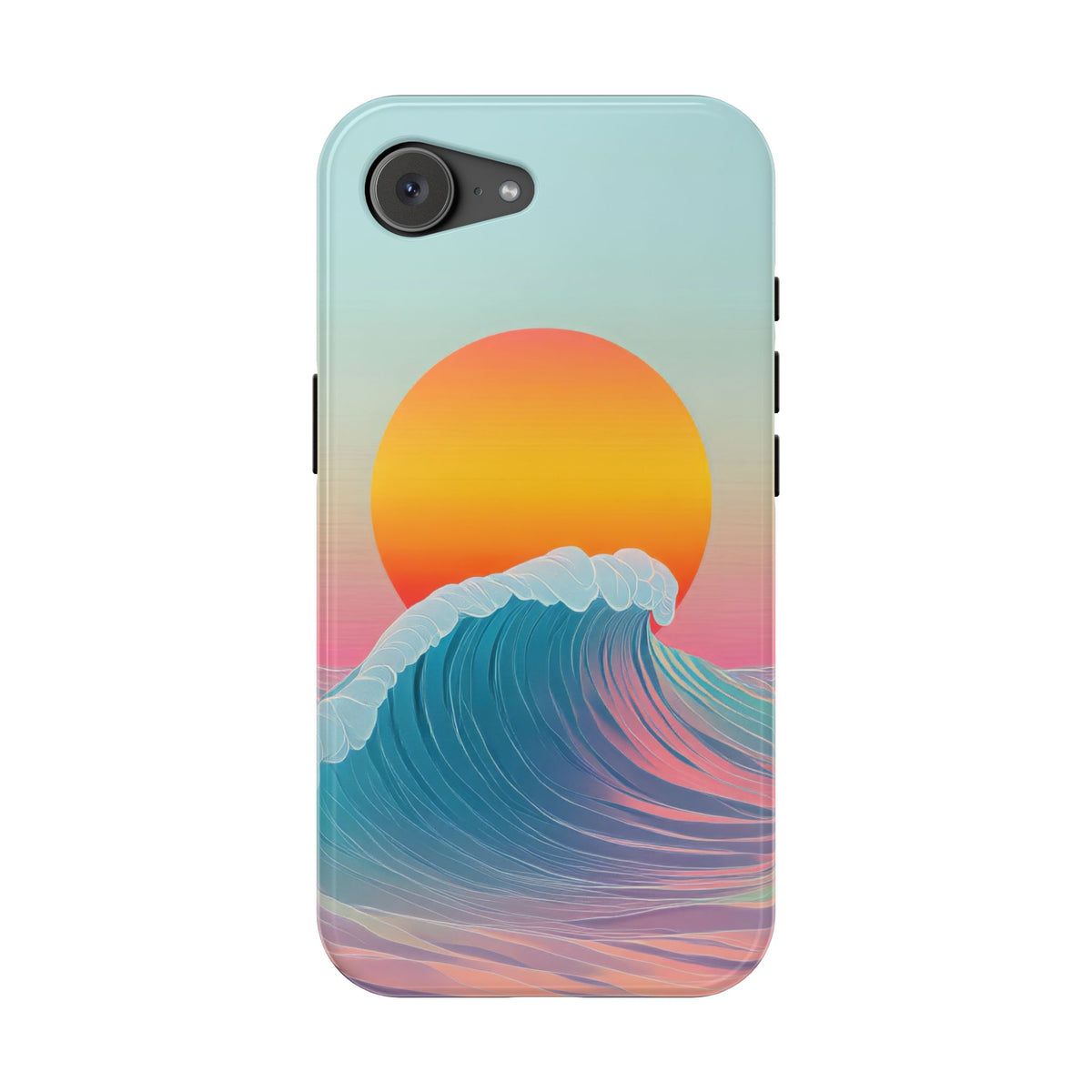Sunset Wave - Magnetic iPhone Case