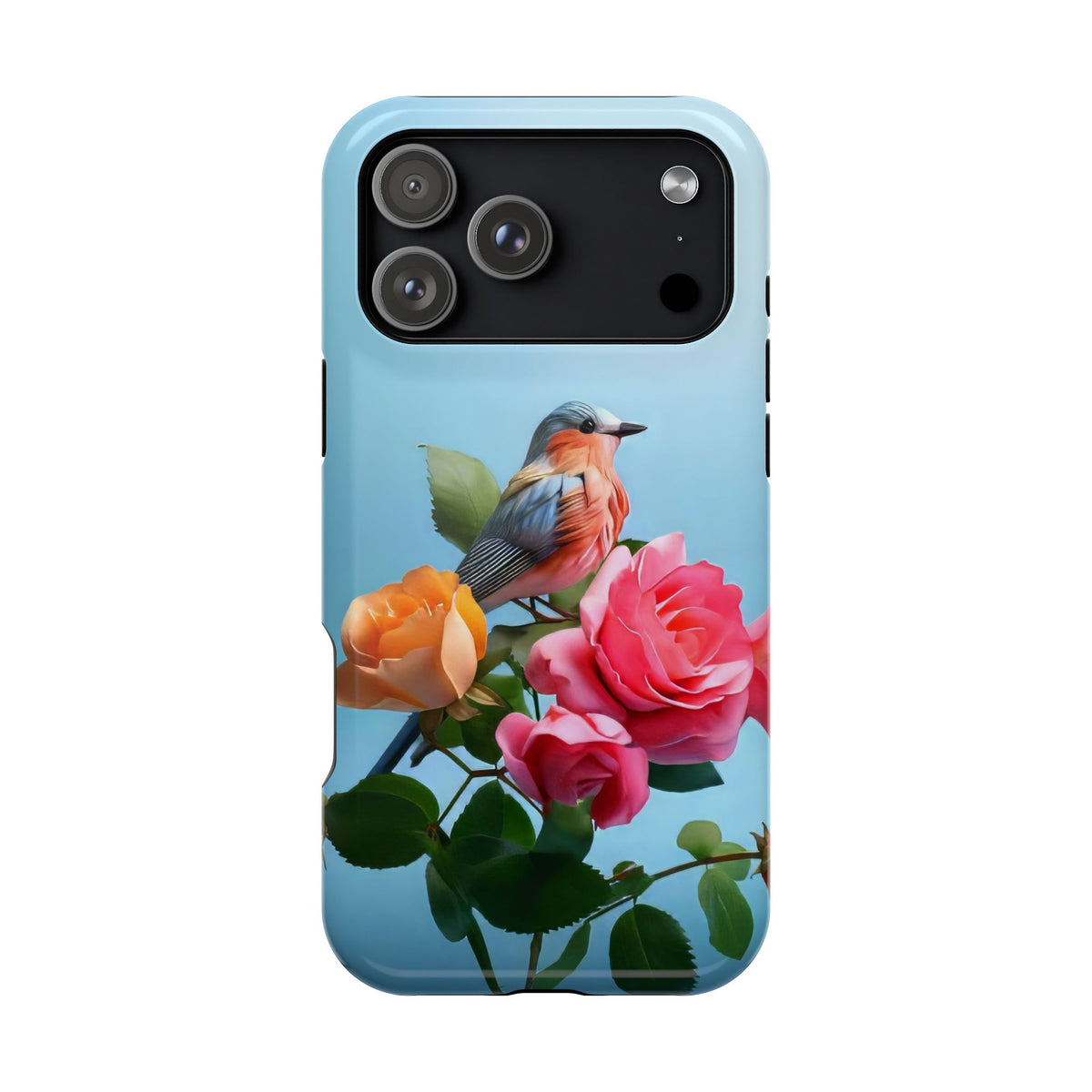 Songbird & Roses - Magnetic iPhone Case