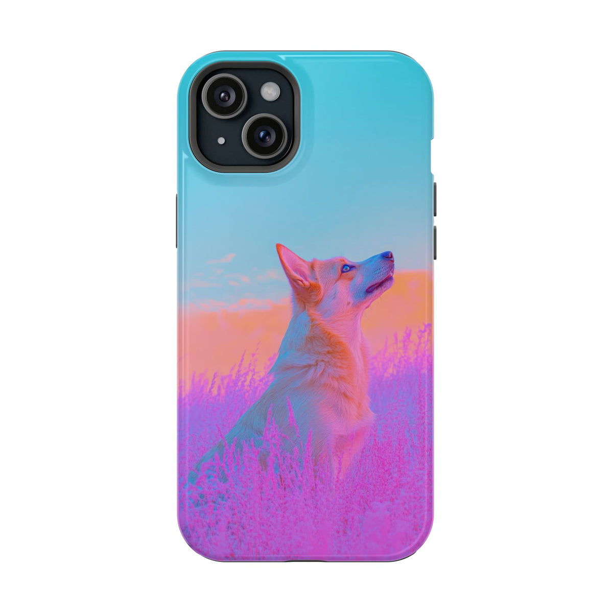 Sunset Dog - Magnetic iPhone Case