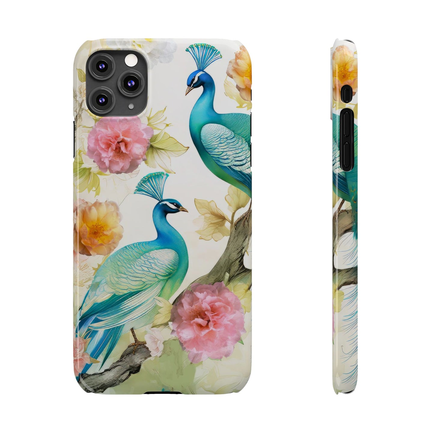 Artistic Peacock - iPhone Case