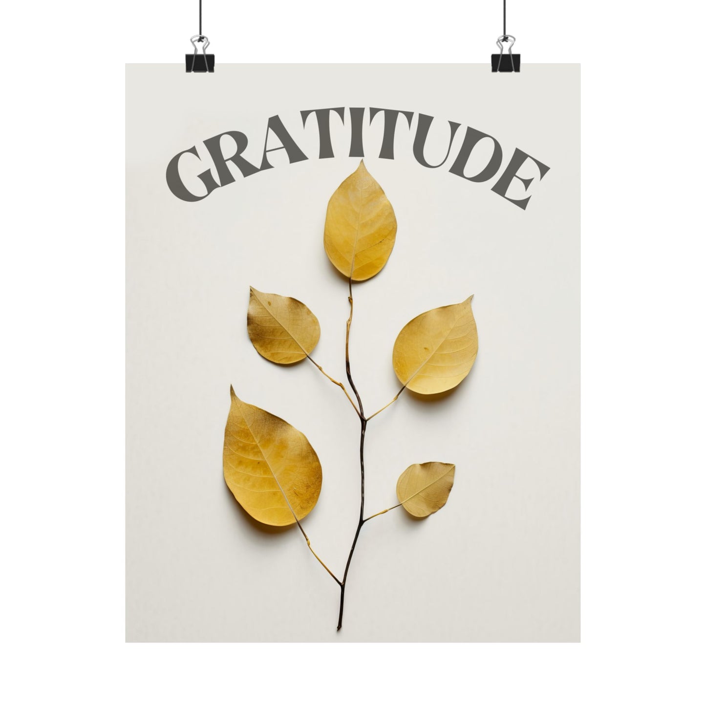 Gratitude – Botanical Art Print