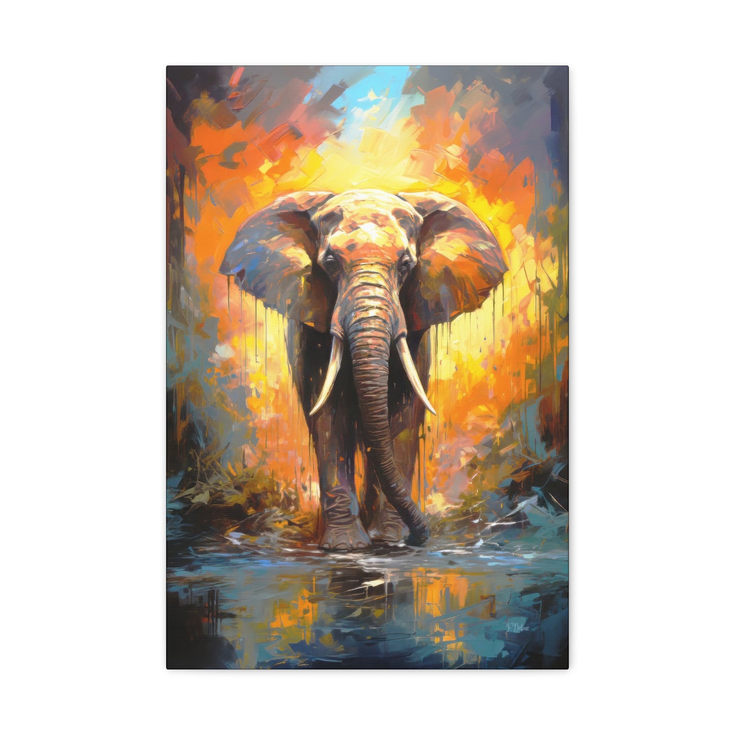 Majestic Elephant - Canvas Wall Art