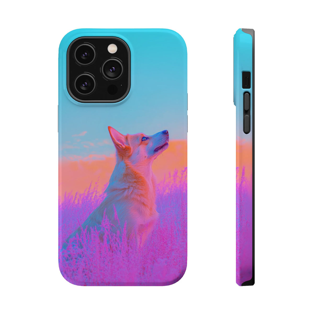 Sunset Dog - Magnetic iPhone Case