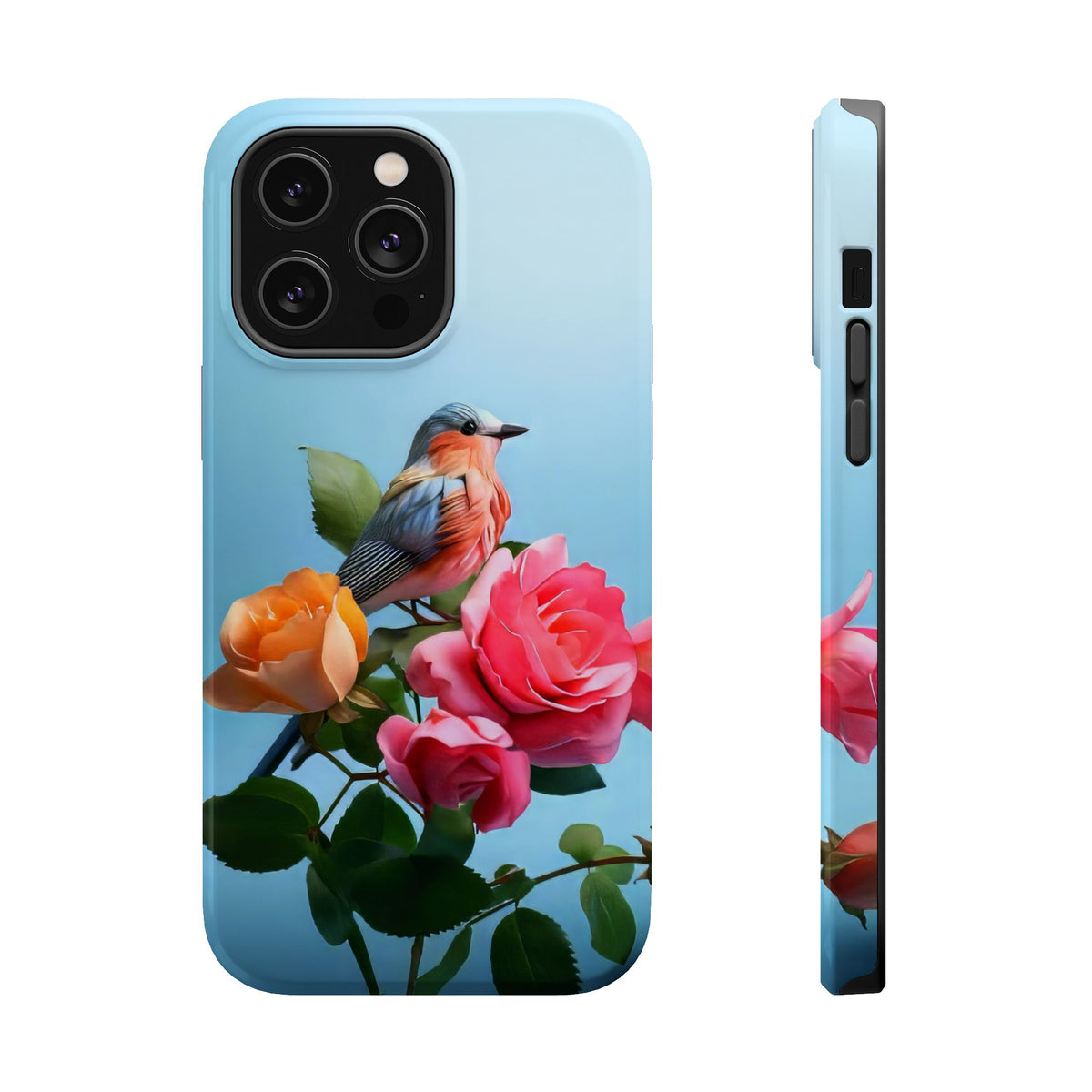 Songbird & Roses - Magnetic iPhone Case