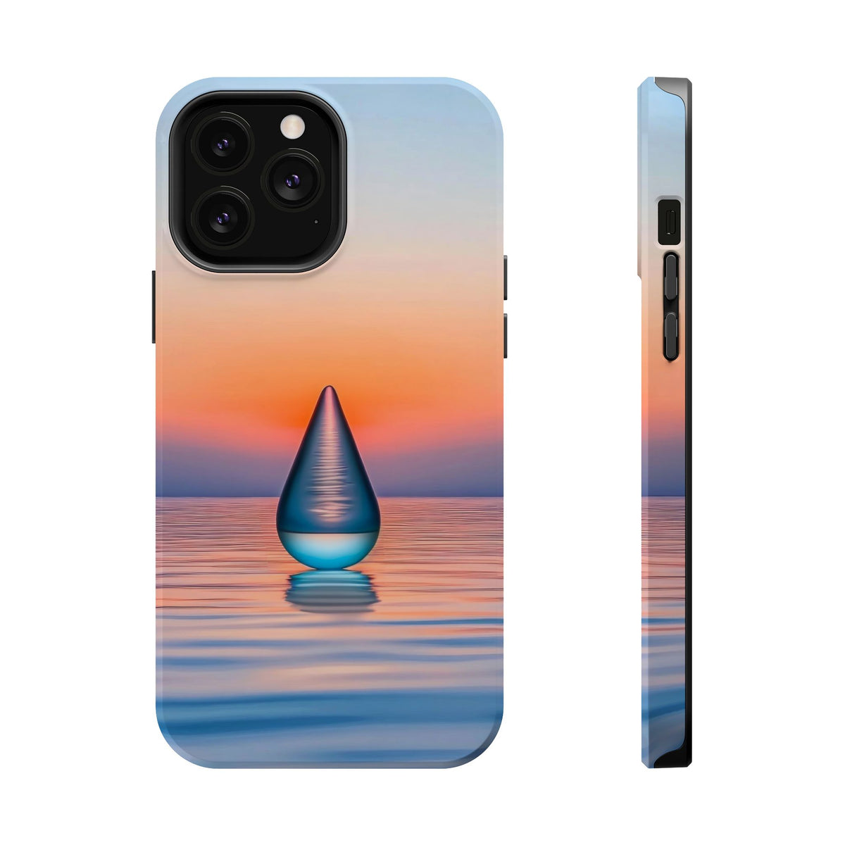 Sunset Droplet - Magnetic iPhone Case