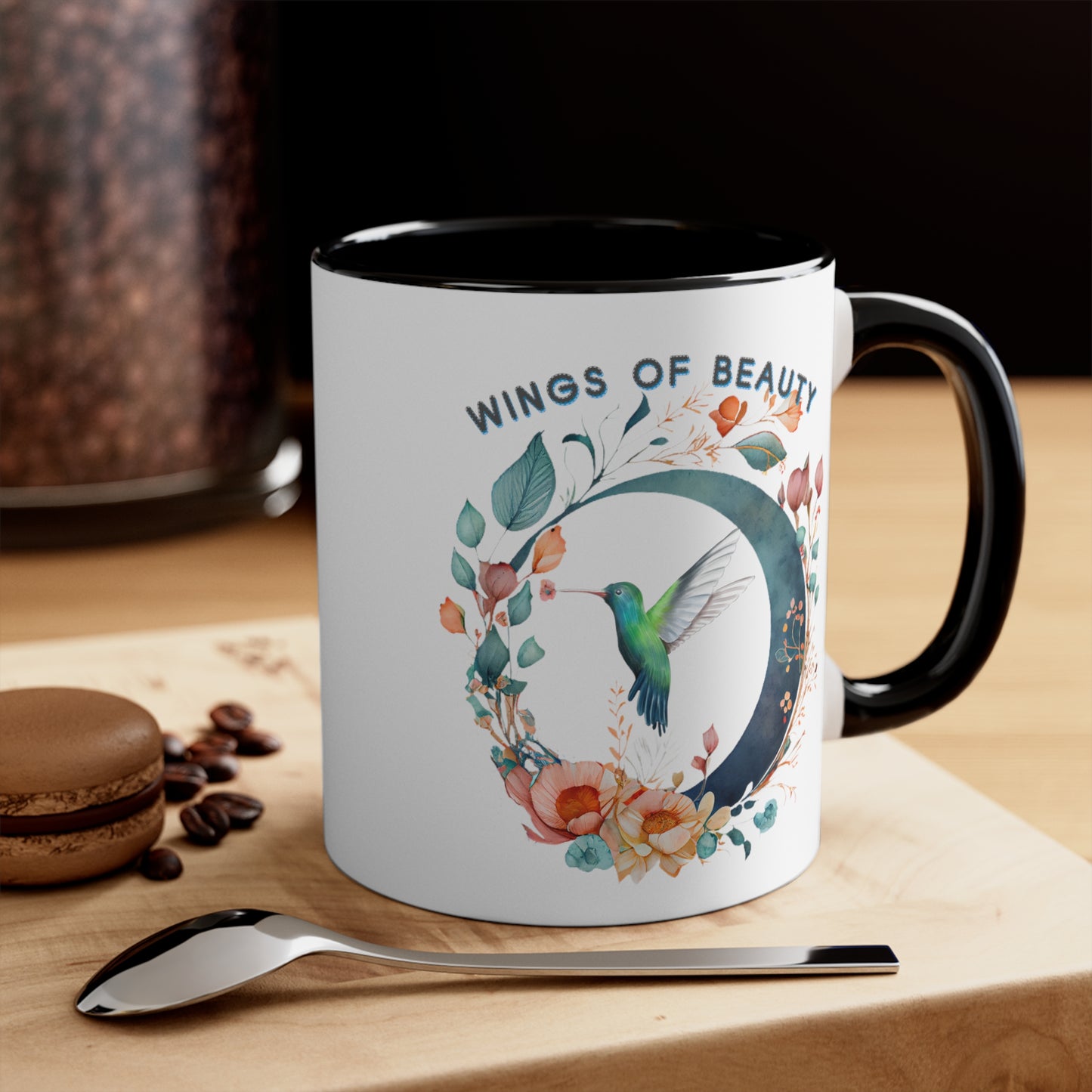 Elegant Hummingbird Mug