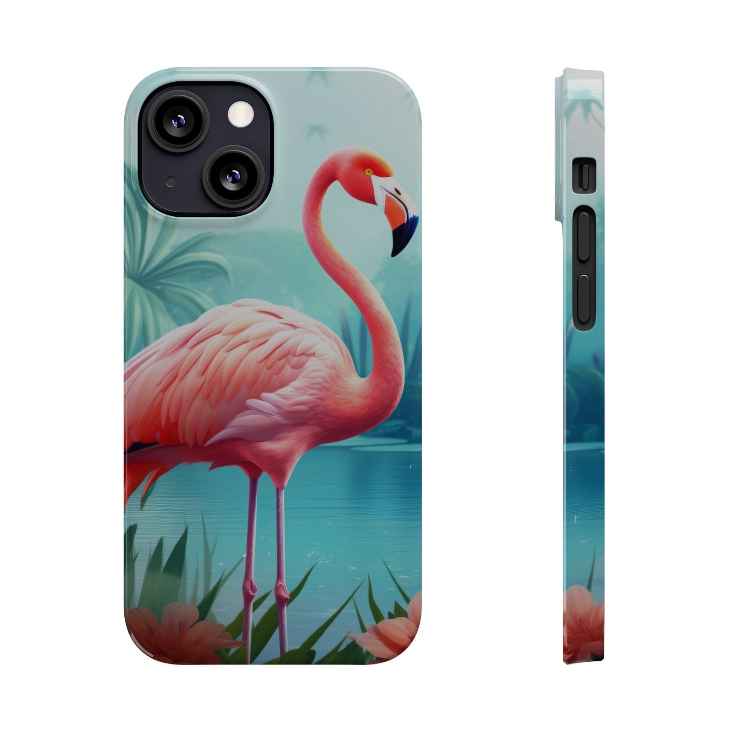 Pink Flamingo - iPhone Case