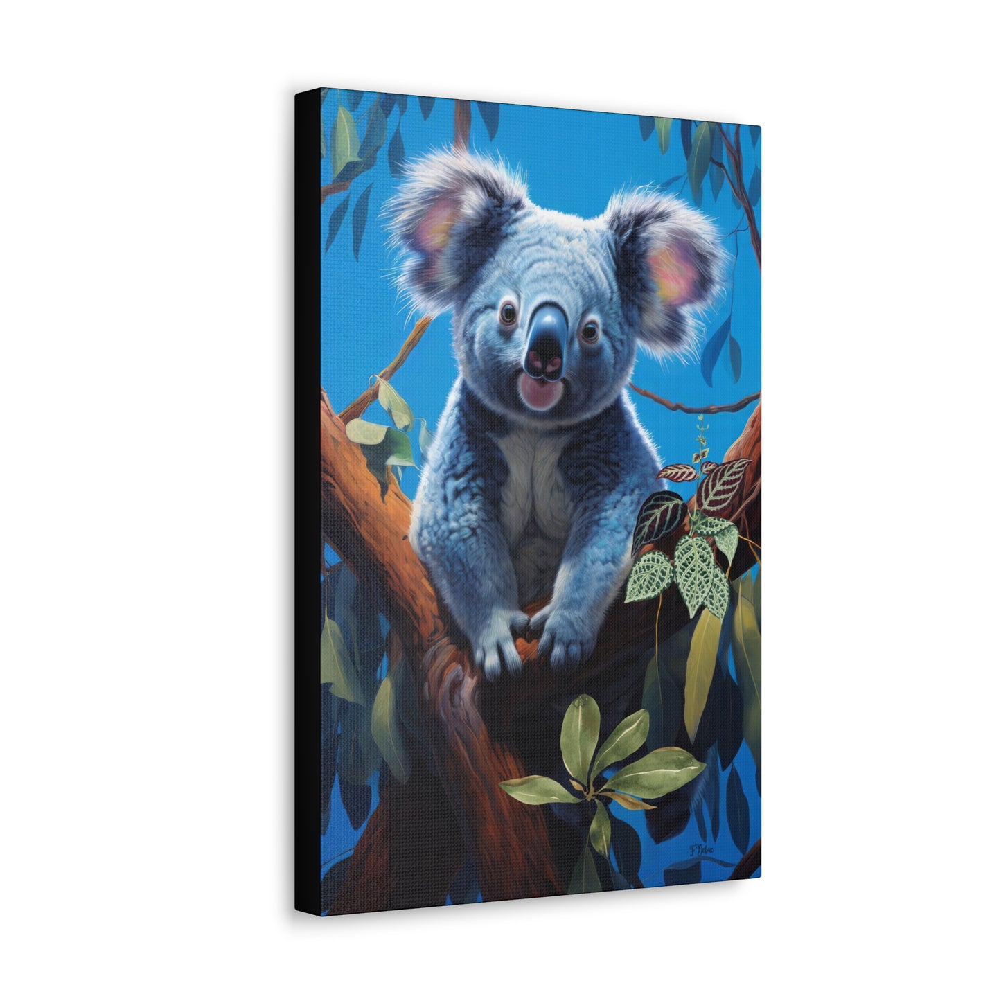 Playful Koala - Canvas Wall Art