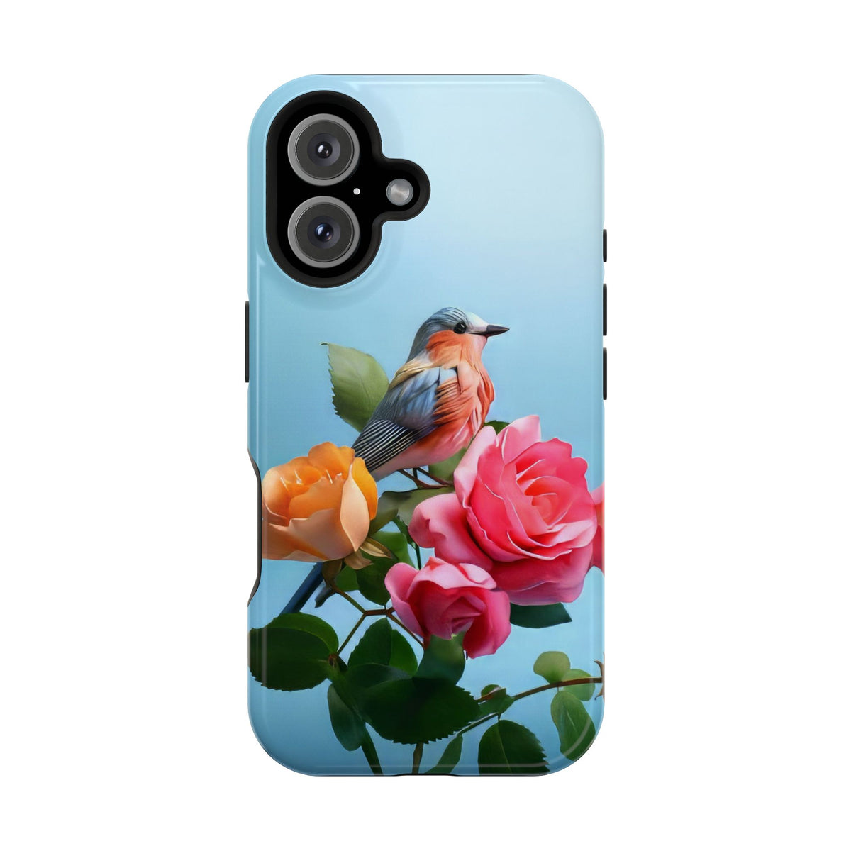 Songbird & Roses - Magnetic iPhone Case