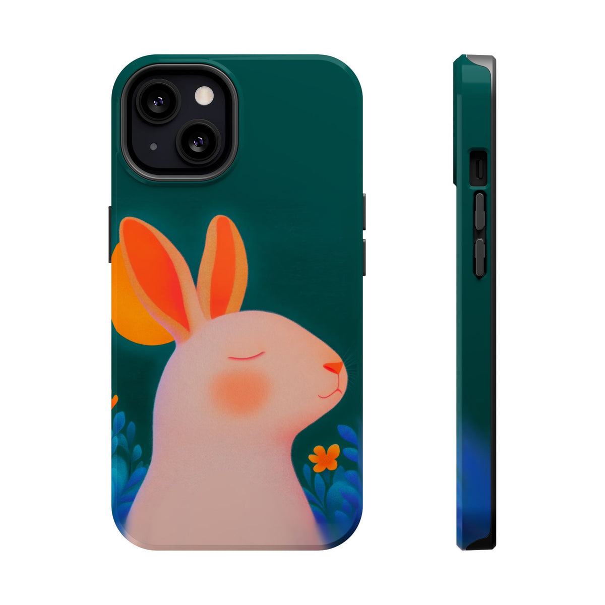 Emerald Bunny - Magnetic iPhone Case