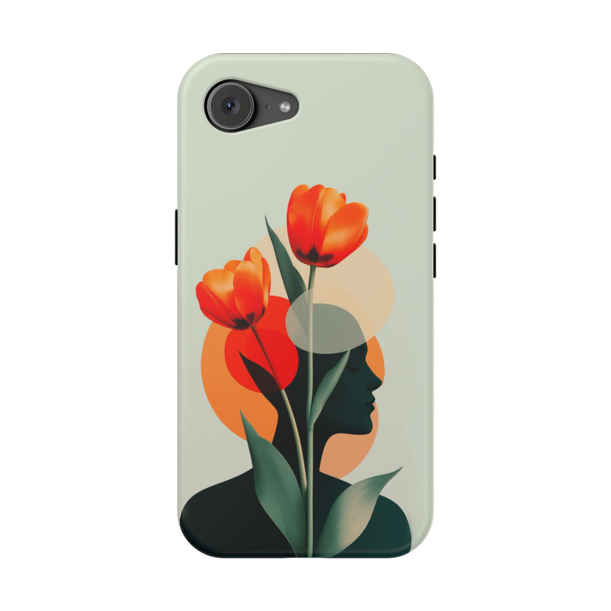 Tulip Silhouette - Magnetic iPhone Case