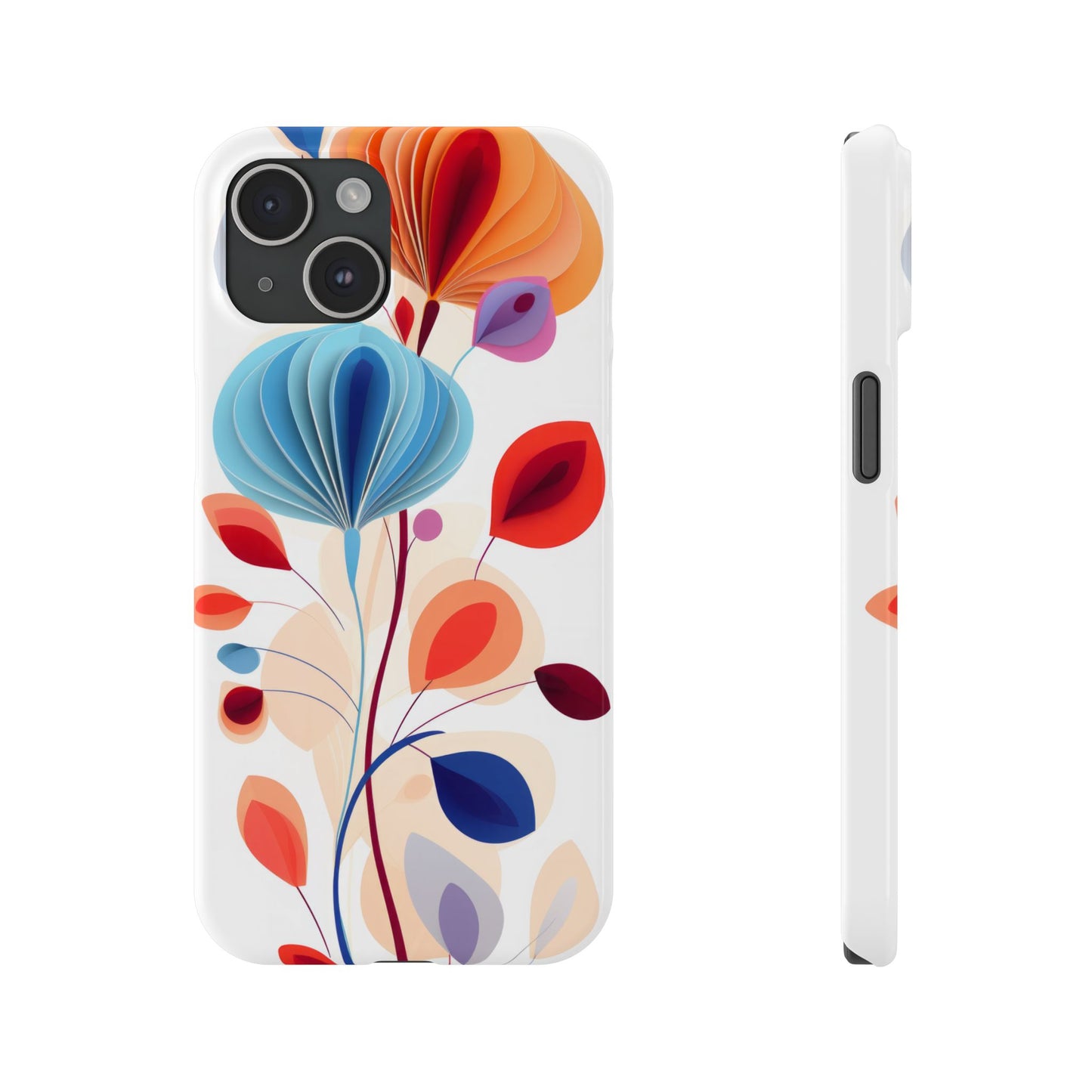 Stylish Floral - iPhone Case