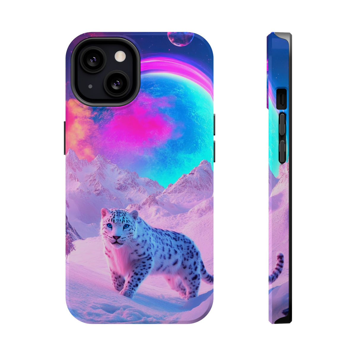 Snow Leopard - Magnetic iPhone Case