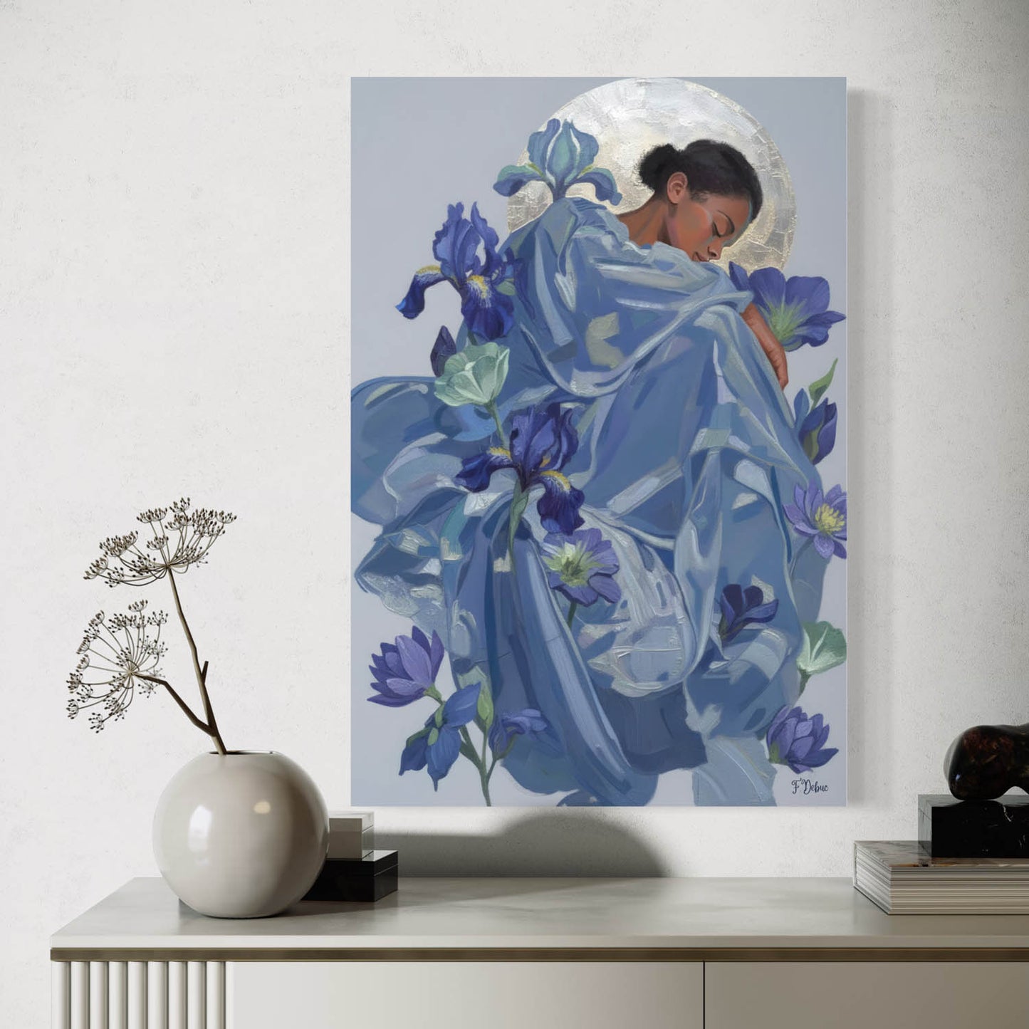 Silver Lines – Canvas Wall Art