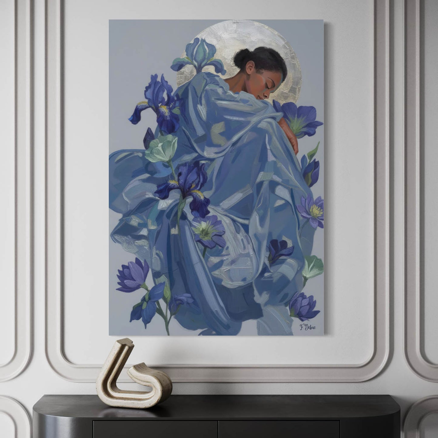 Silver Lines – Canvas Wall Art