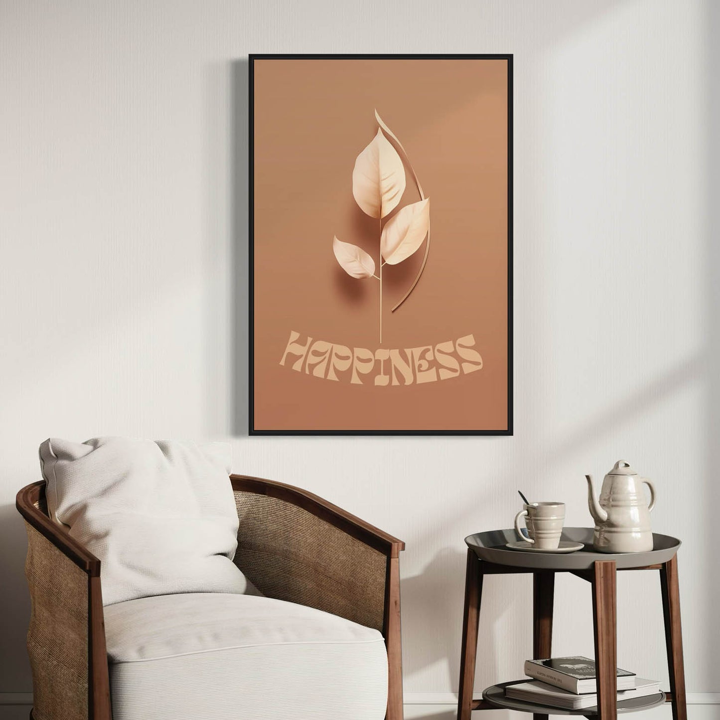 Happiness – Floral Art Print