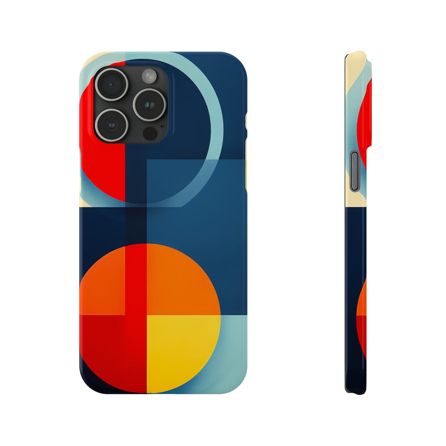 Abstract Circle iPhone Case