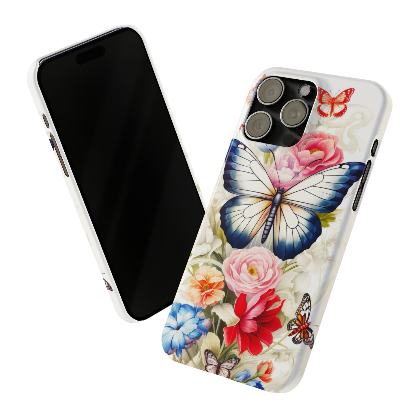 Butterfly Floral iPhone Case