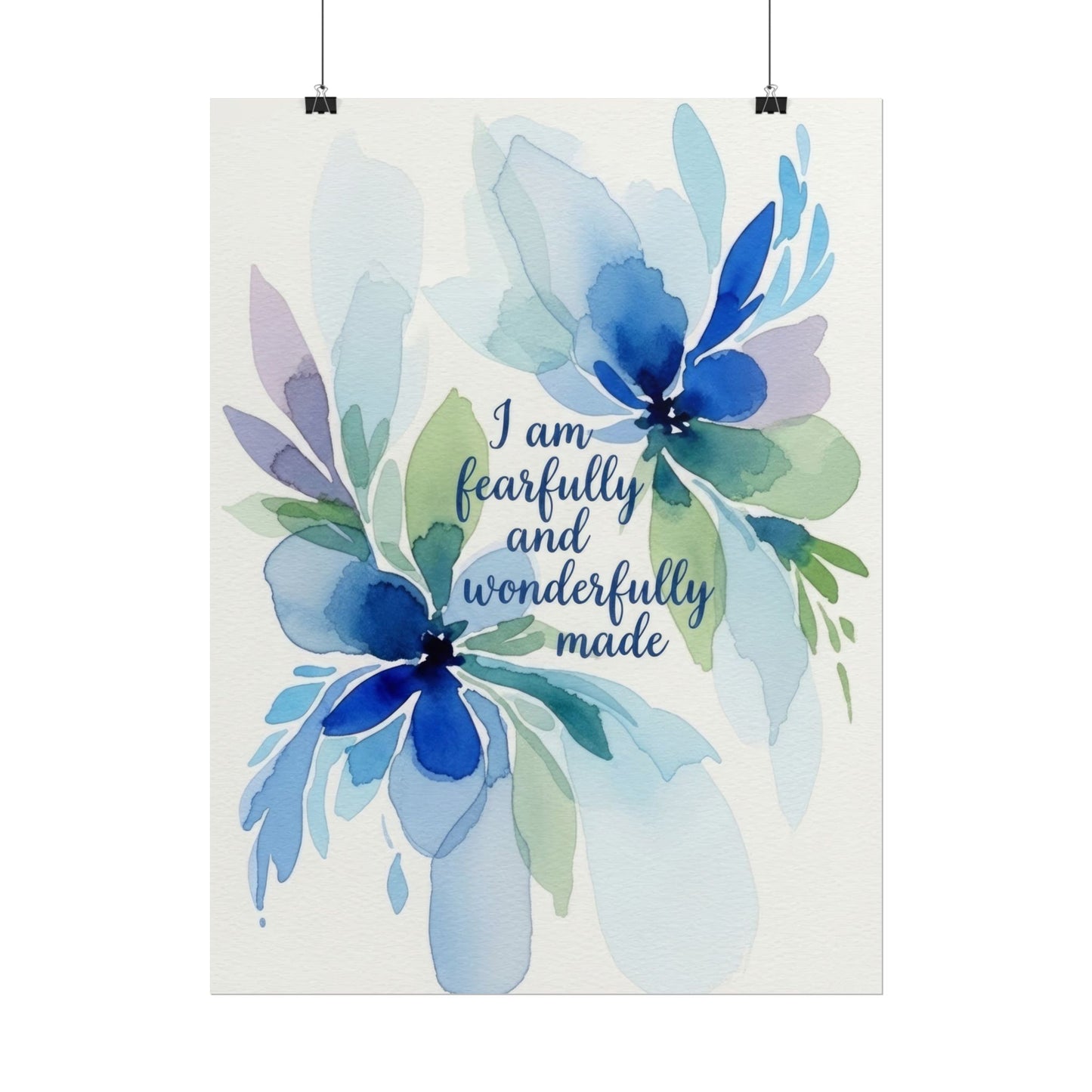 I Am Wonderfully Made - Art Print