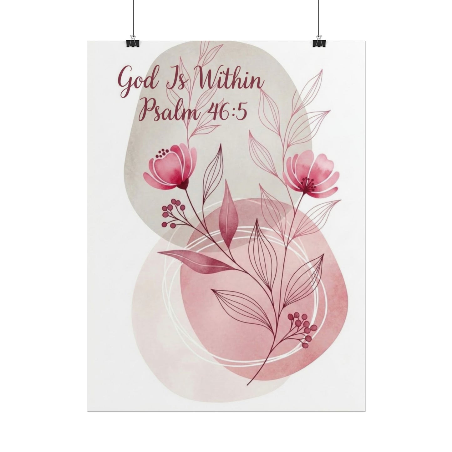 God is Within - Art Print