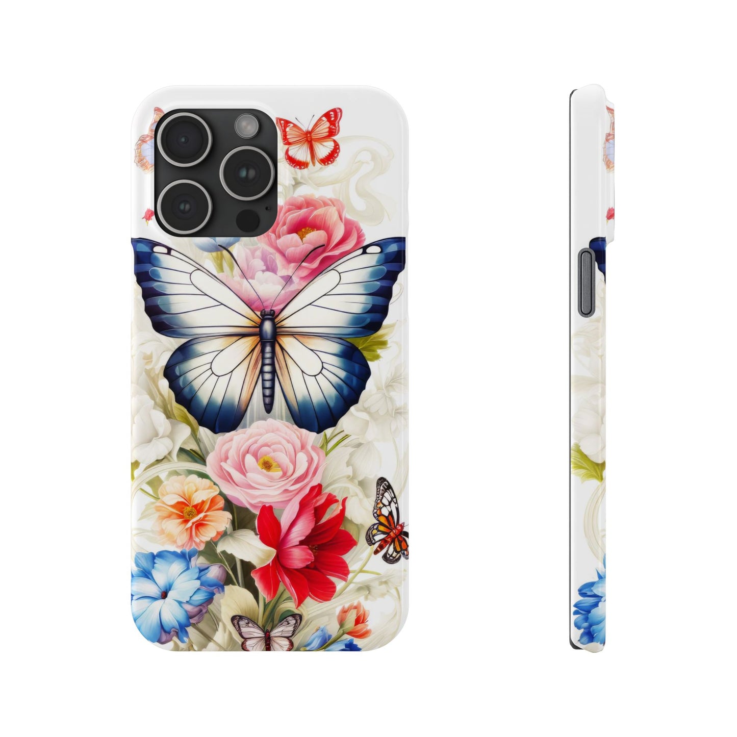 Butterfly Floral - iPhone Case