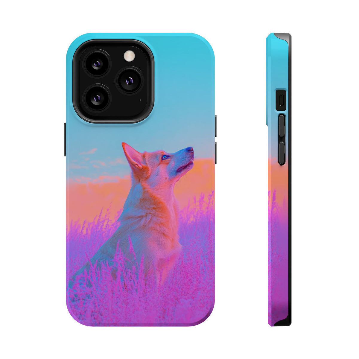 Sunset Dog - Magnetic iPhone Case
