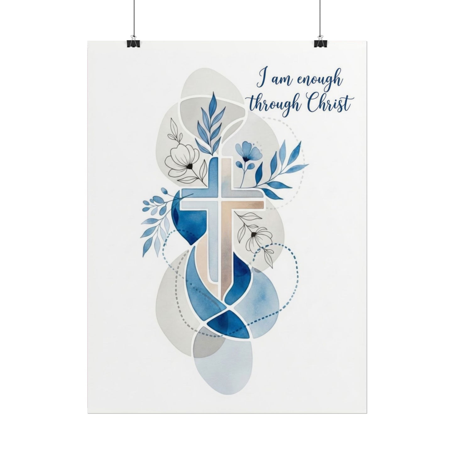Enough Through Christ - Art Print