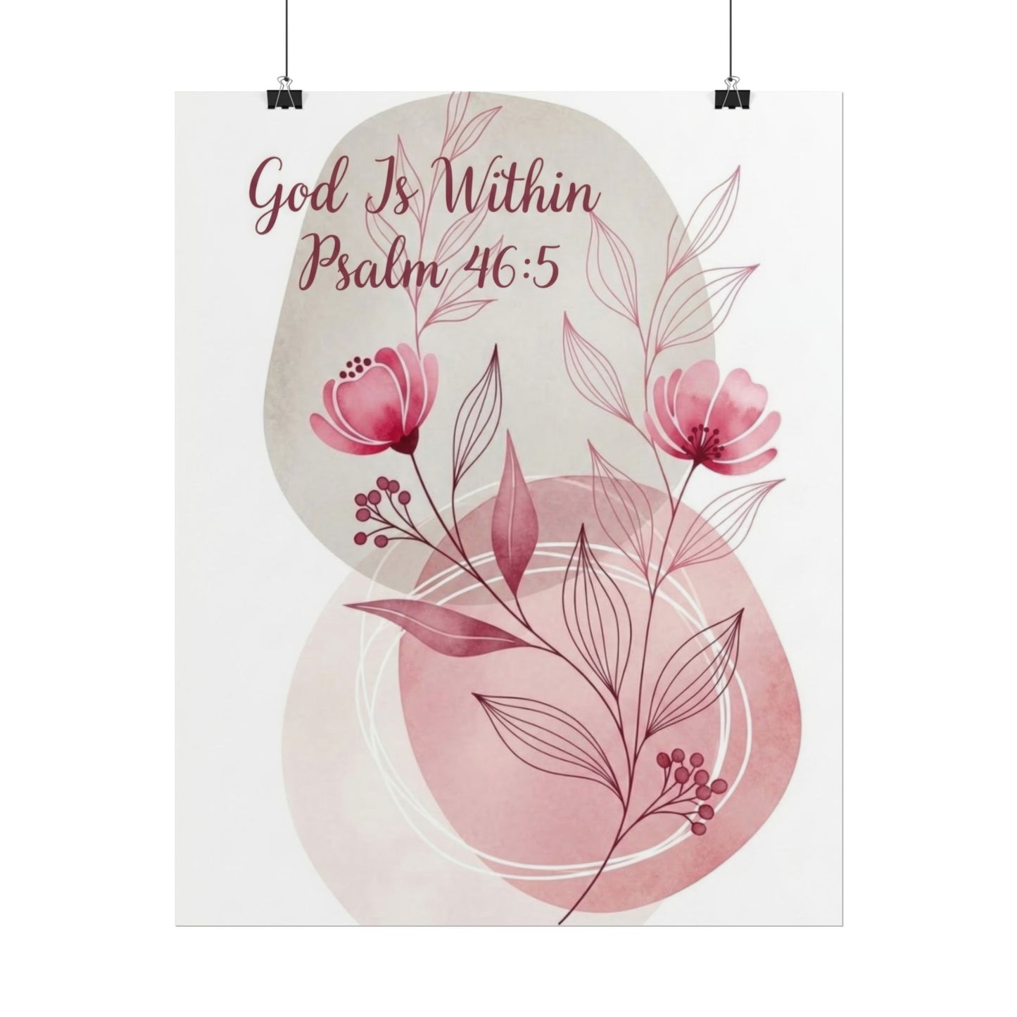 God is Within - Art Print