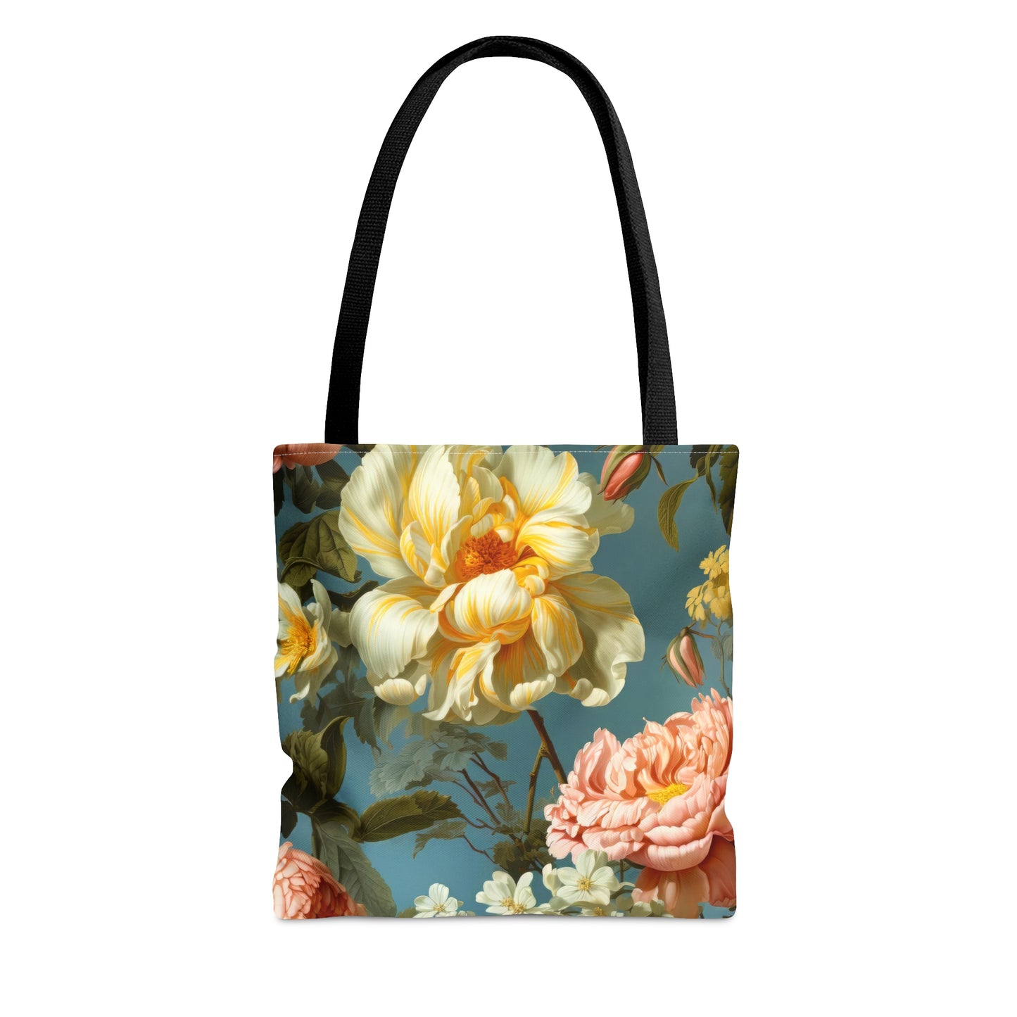 Floral Shopping Tote Bag