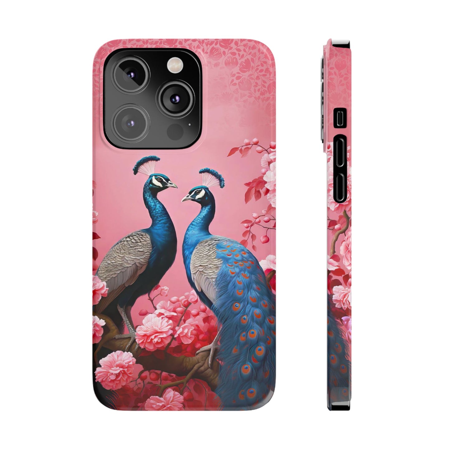 Whimsical Peacock - iPhone Case