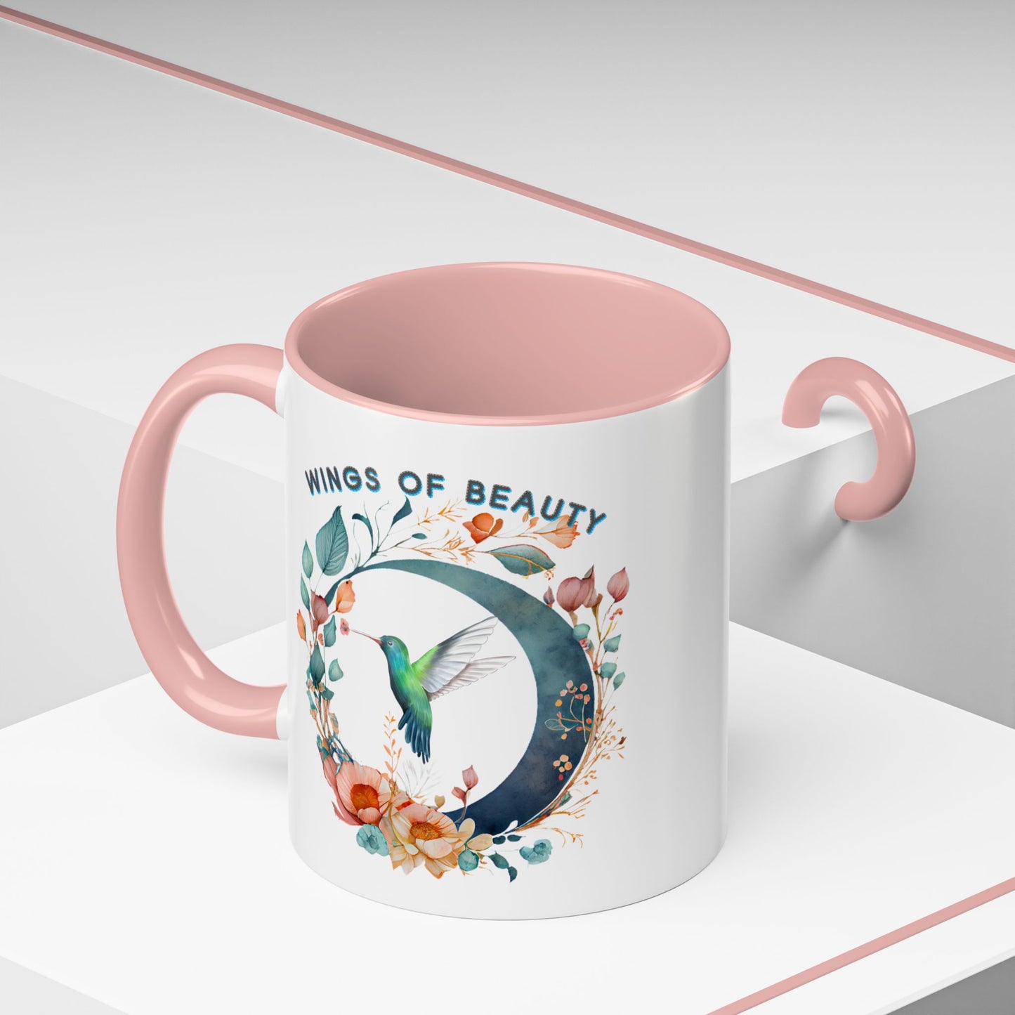 Elegant Hummingbird Mug