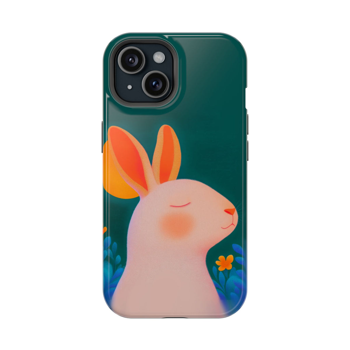 Emerald Bunny - Magnetic iPhone Case