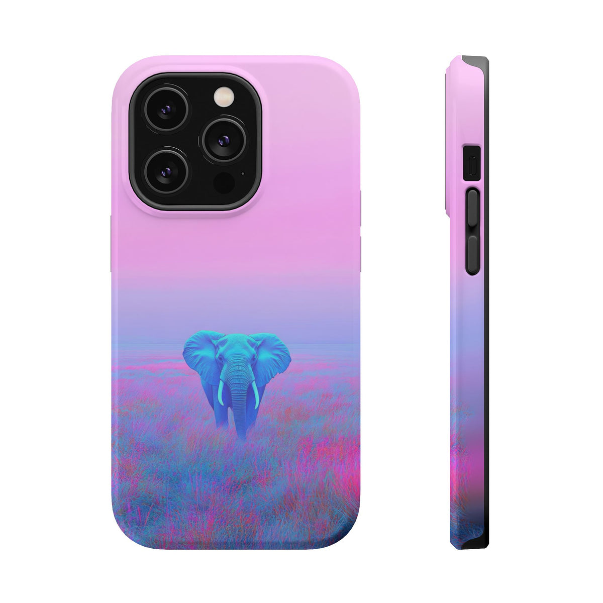 Blue Elephant - Magnetic iPhone Case