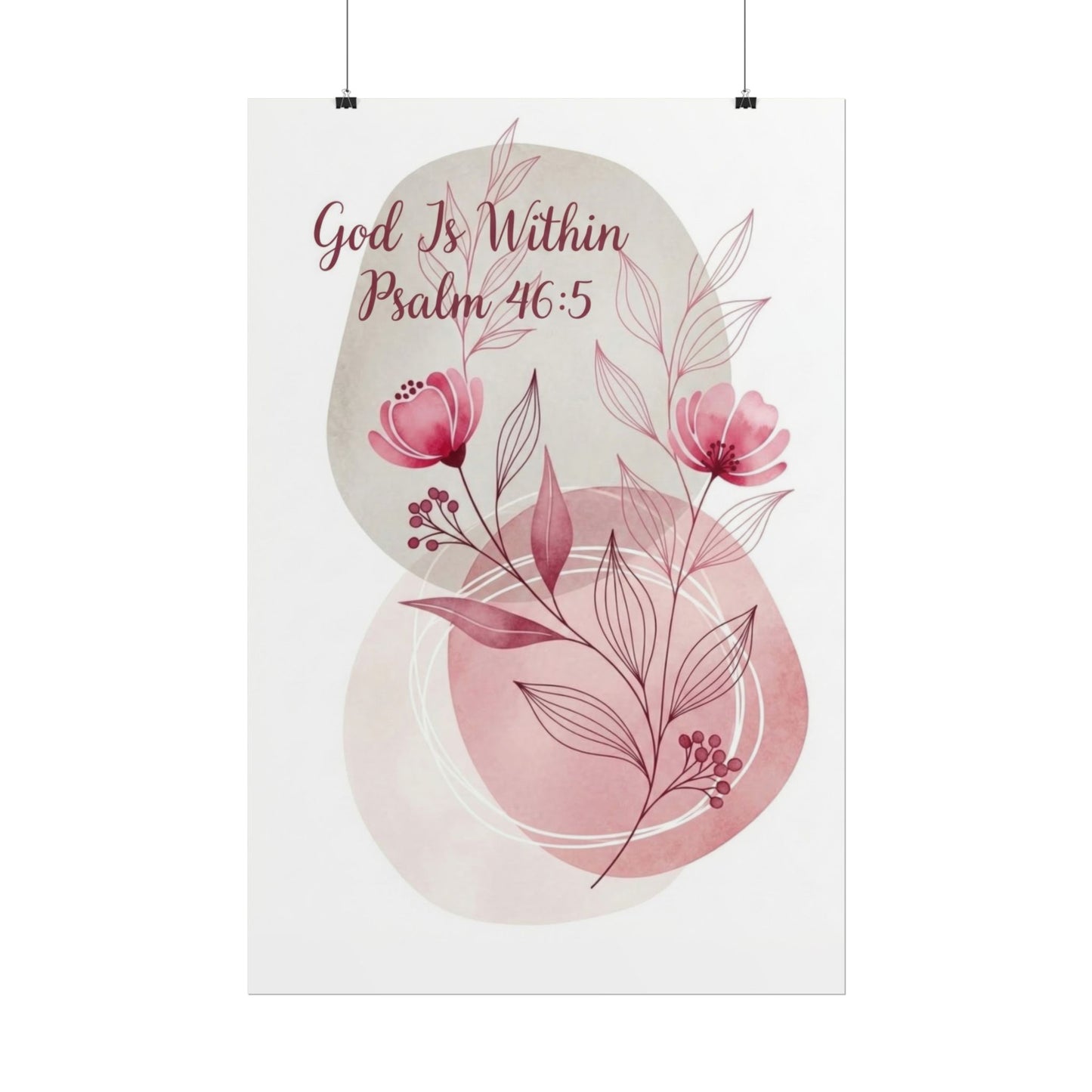 God is Within - Art Print