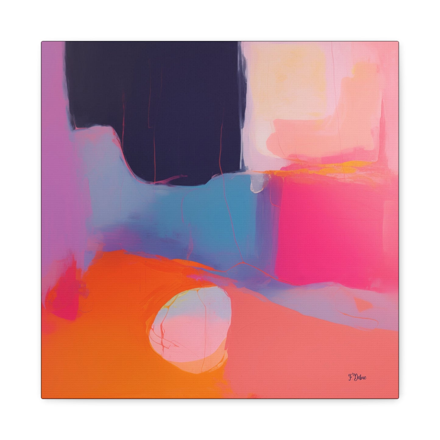 Celestial Flow – Contemporary Abstract Canvas Art