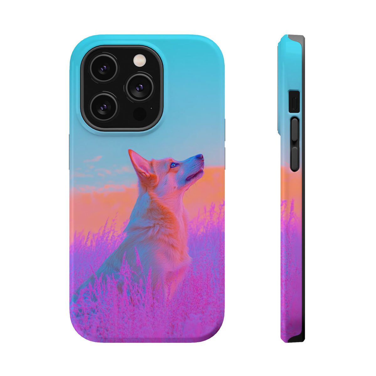 Sunset Dog - Magnetic iPhone Case