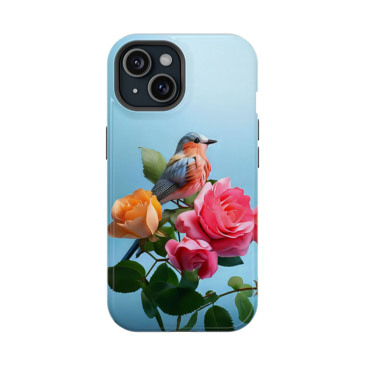 Songbird & Roses - Magnetic iPhone Case
