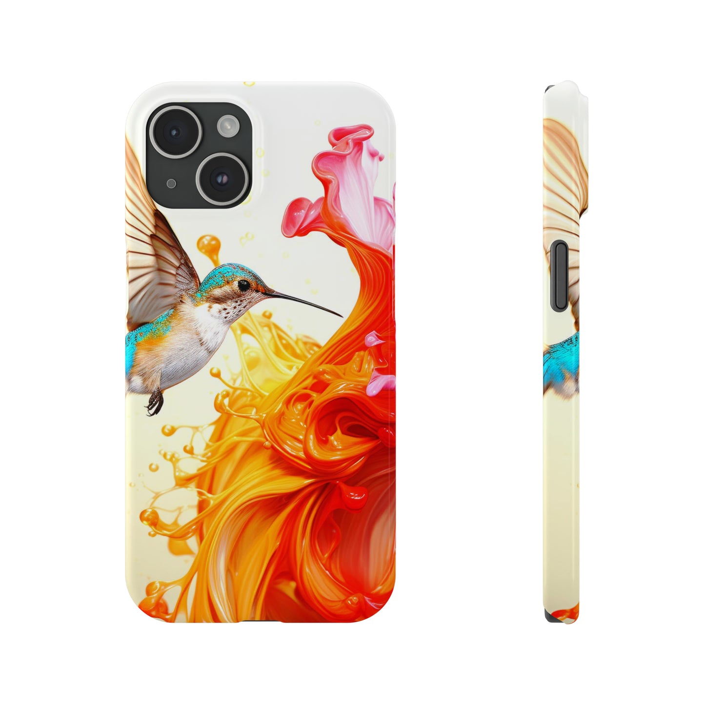 Bird Color Splash iPhone Case