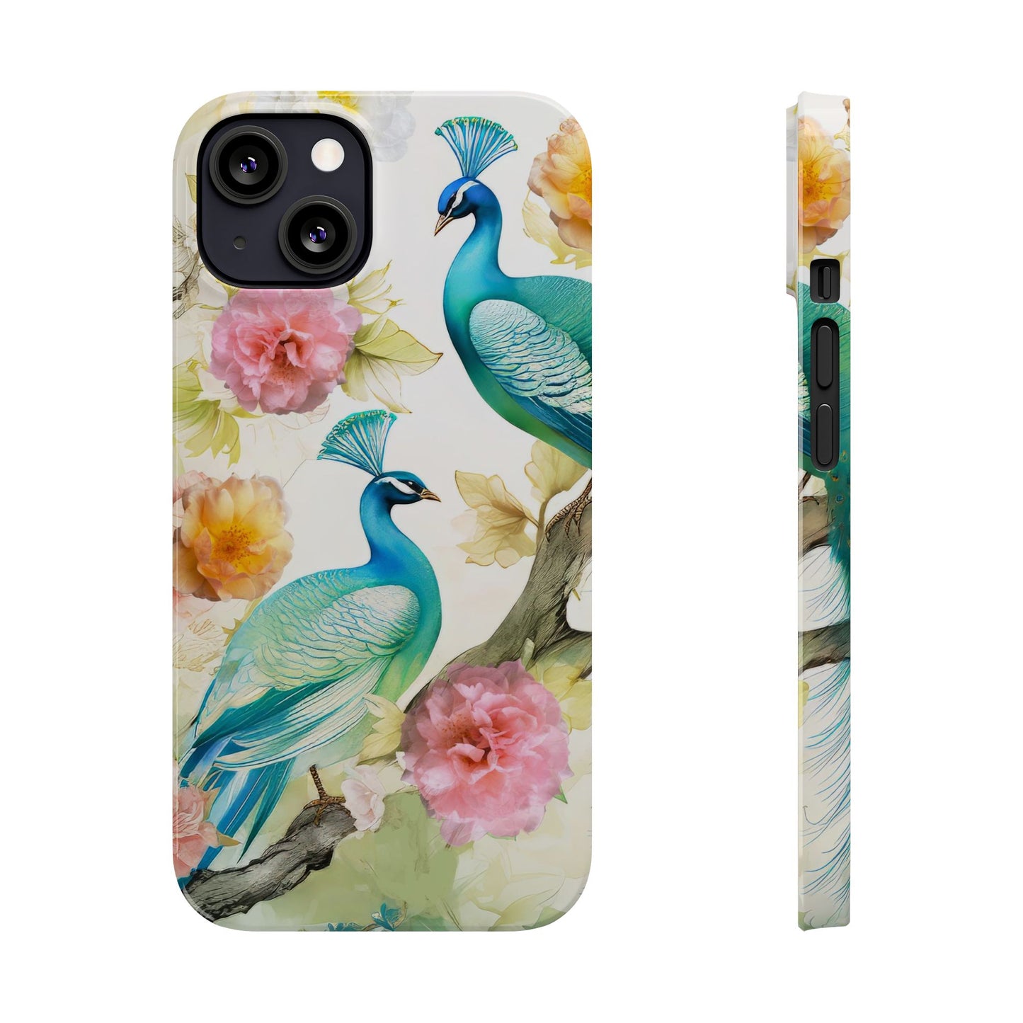 Artistic Peacock - iPhone Case