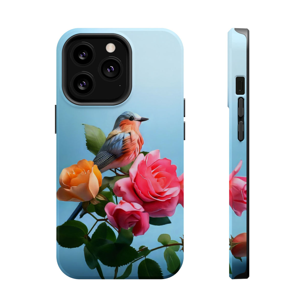 Songbird & Roses - Magnetic iPhone Case