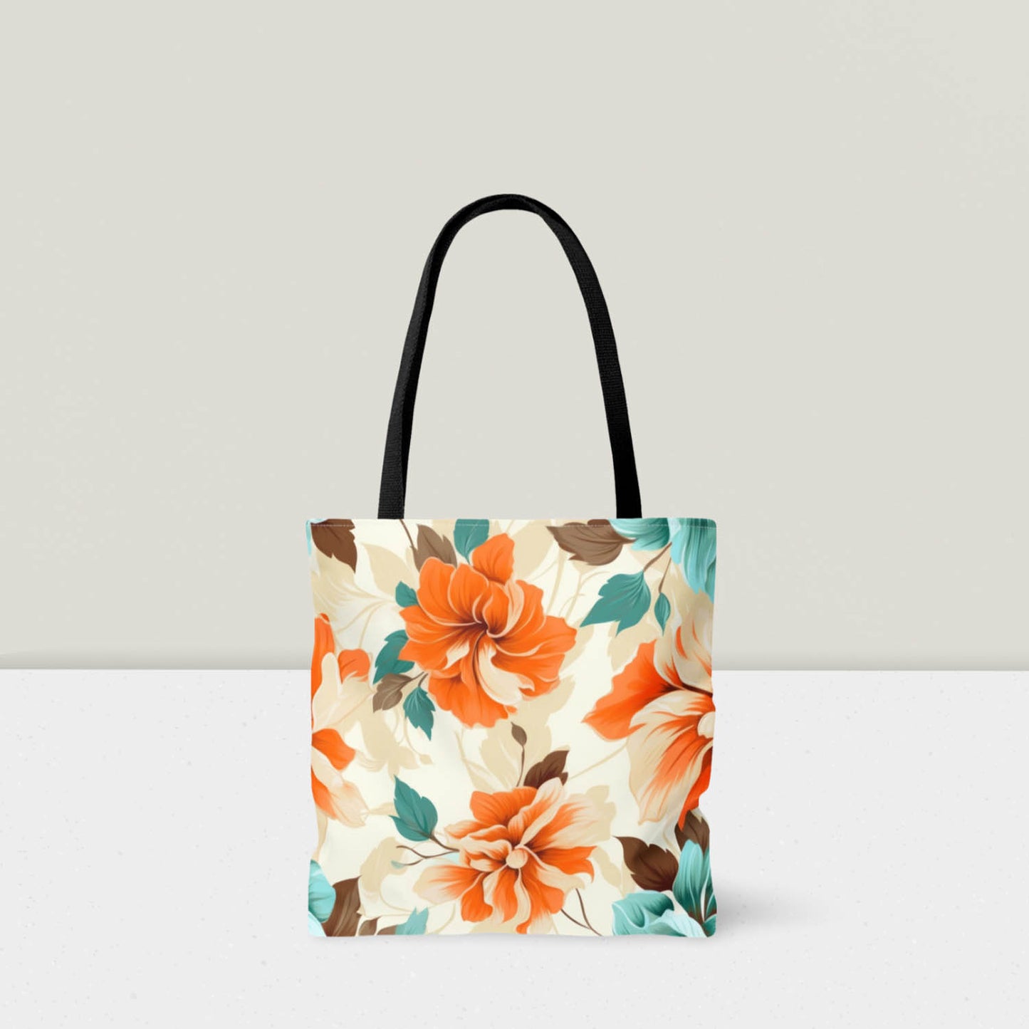 Floral Market Tote Bag