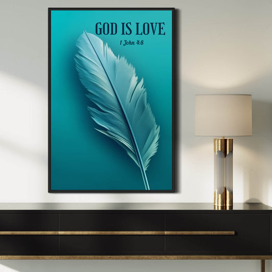 God is Love – Art Print