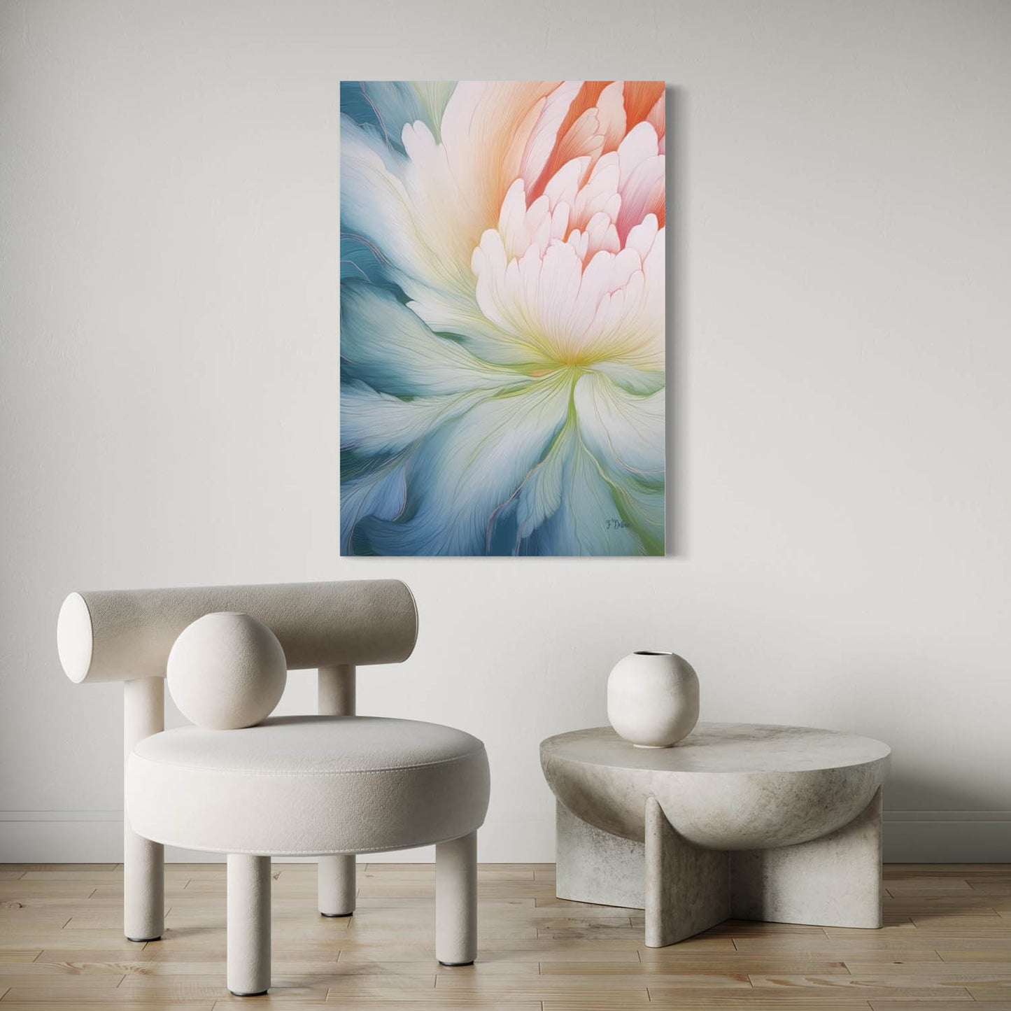 Pastel Serenity - Canvas Wall Art