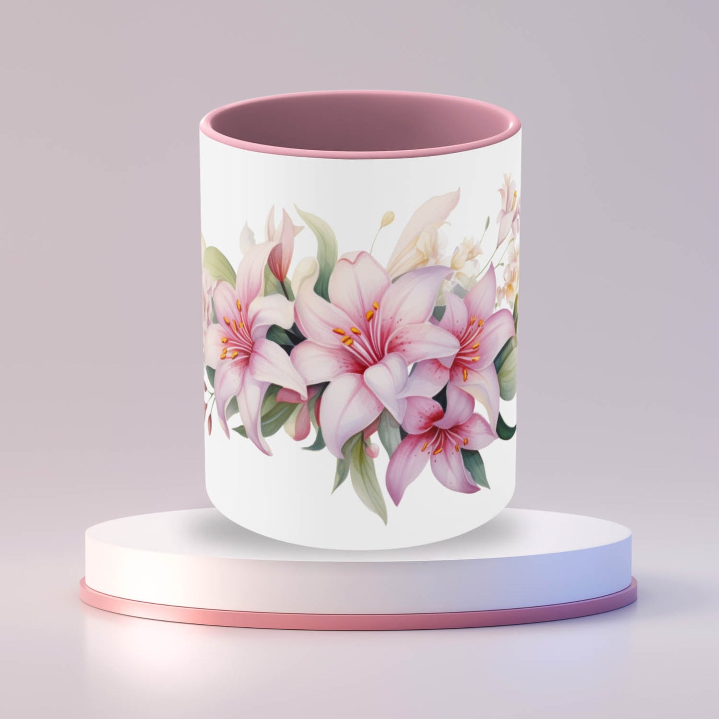 Charming Floral Mug