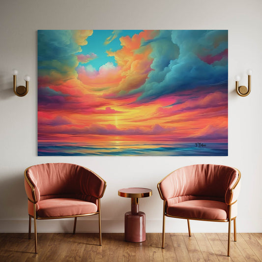 Sunset Serenity - Canvas Wall Art